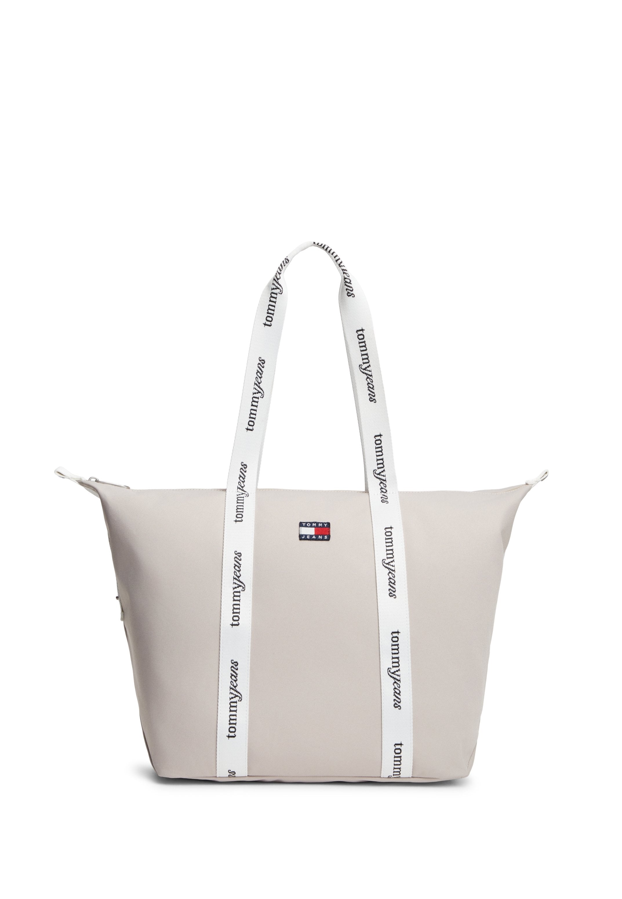 ESSENTIAL REPEAT LOGO TOTE BAG - Tote bag - stone