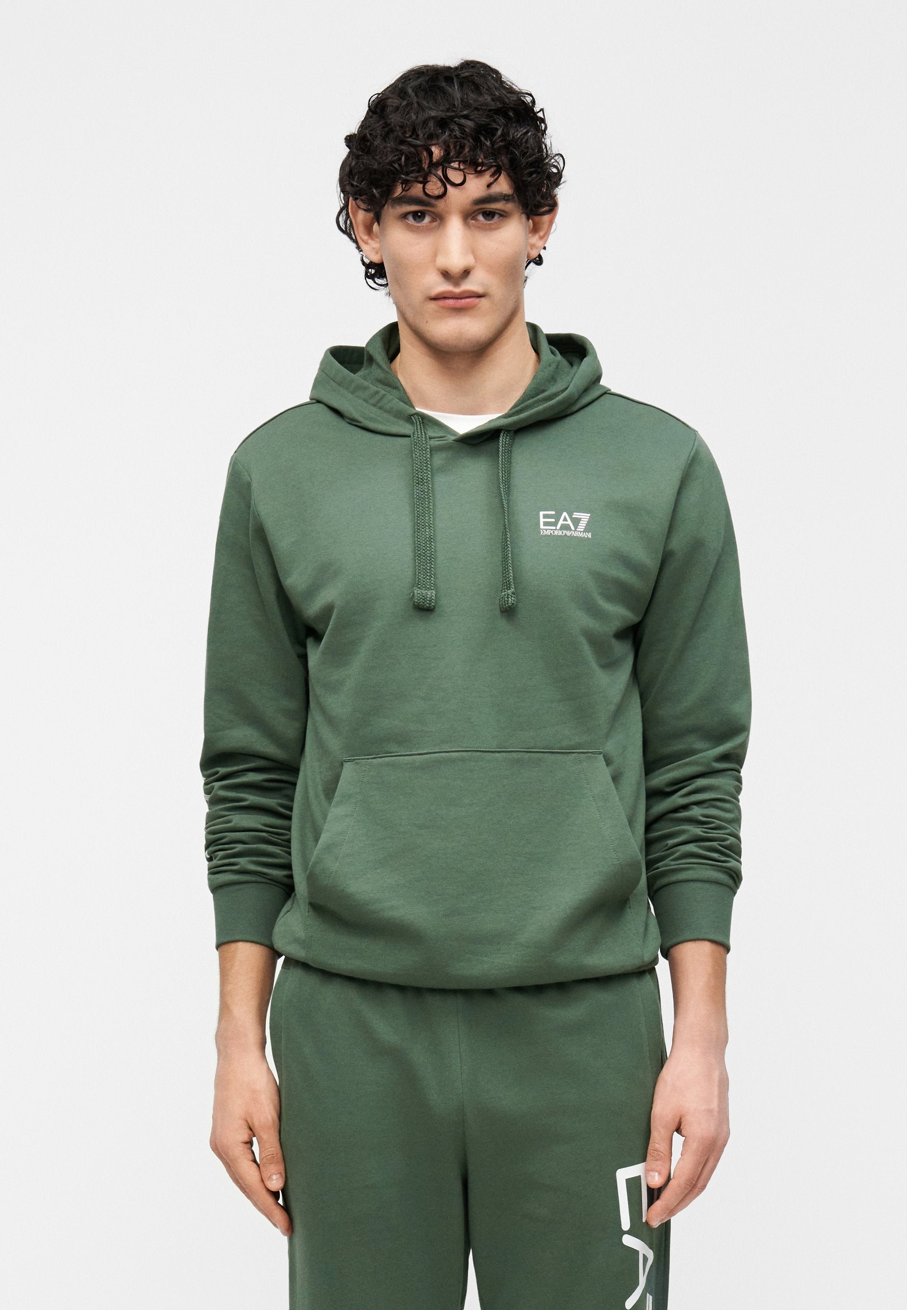 TRAIN LOGO SERIES EXTENDED LOGO UNISEX - Hoodie - cilantro