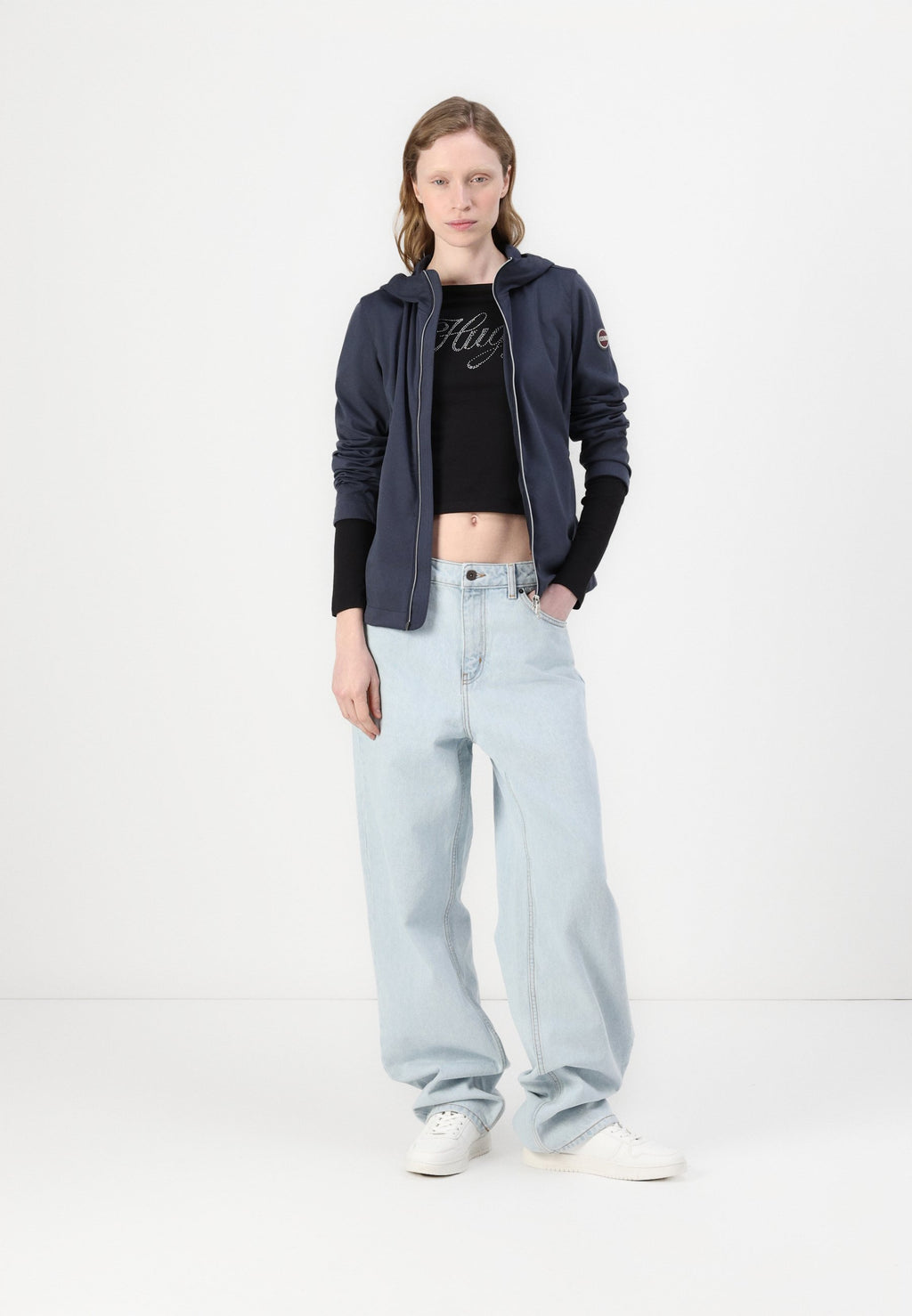 LENI - Wide Leg - turquoise/aqua