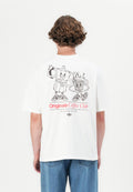 COFFEE TEE UNISEX - Print T-shirt - white