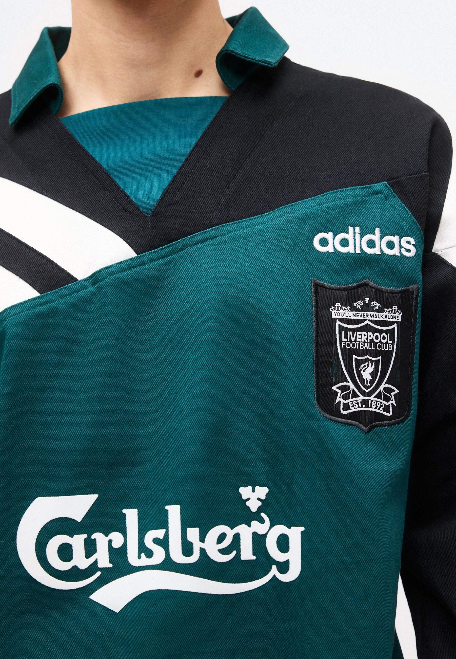 LIVERPOOL FC ANTRENMAN 95 - Kulüp giyim - zengin yeşil/siyah