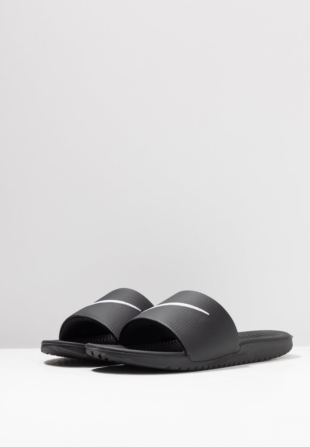 KAWA SLIDE UNISEX - صنادل حمام - أسود/أبيض