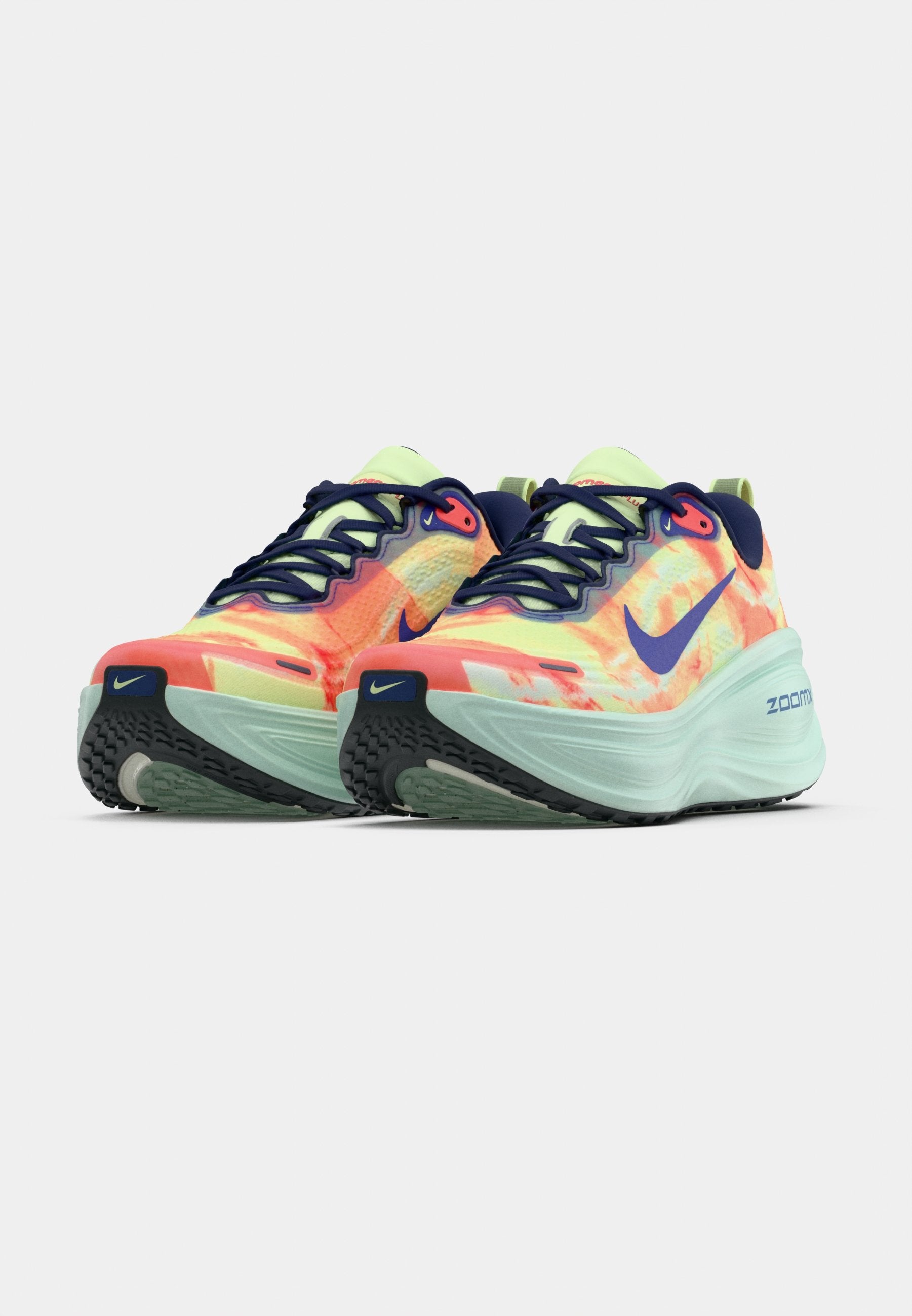 VOMERO PLUS - Road running shoes - barely volt/indigo burst/hot lava/blue void/barely green/anthracite