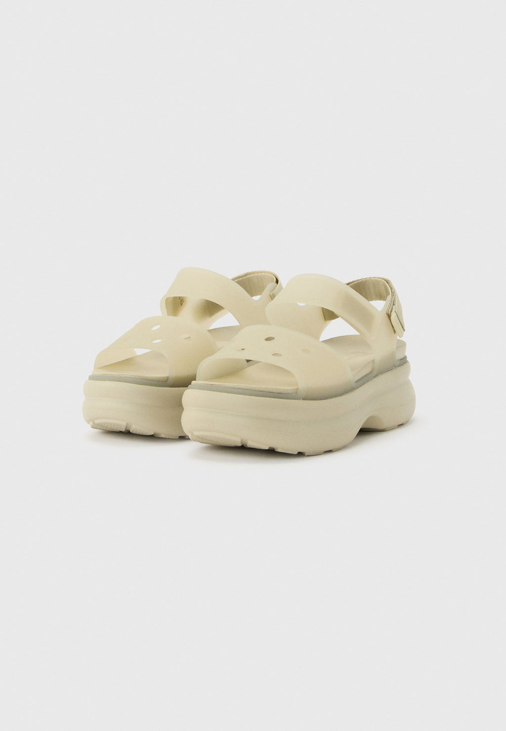 SOHO FROSTED - Platform sandals - meteor