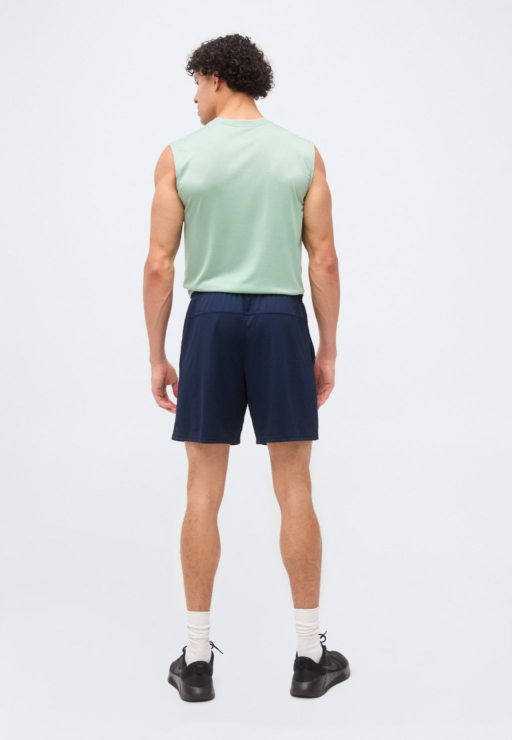 FLEX SHORT  - Sports shorts - obsidian/white