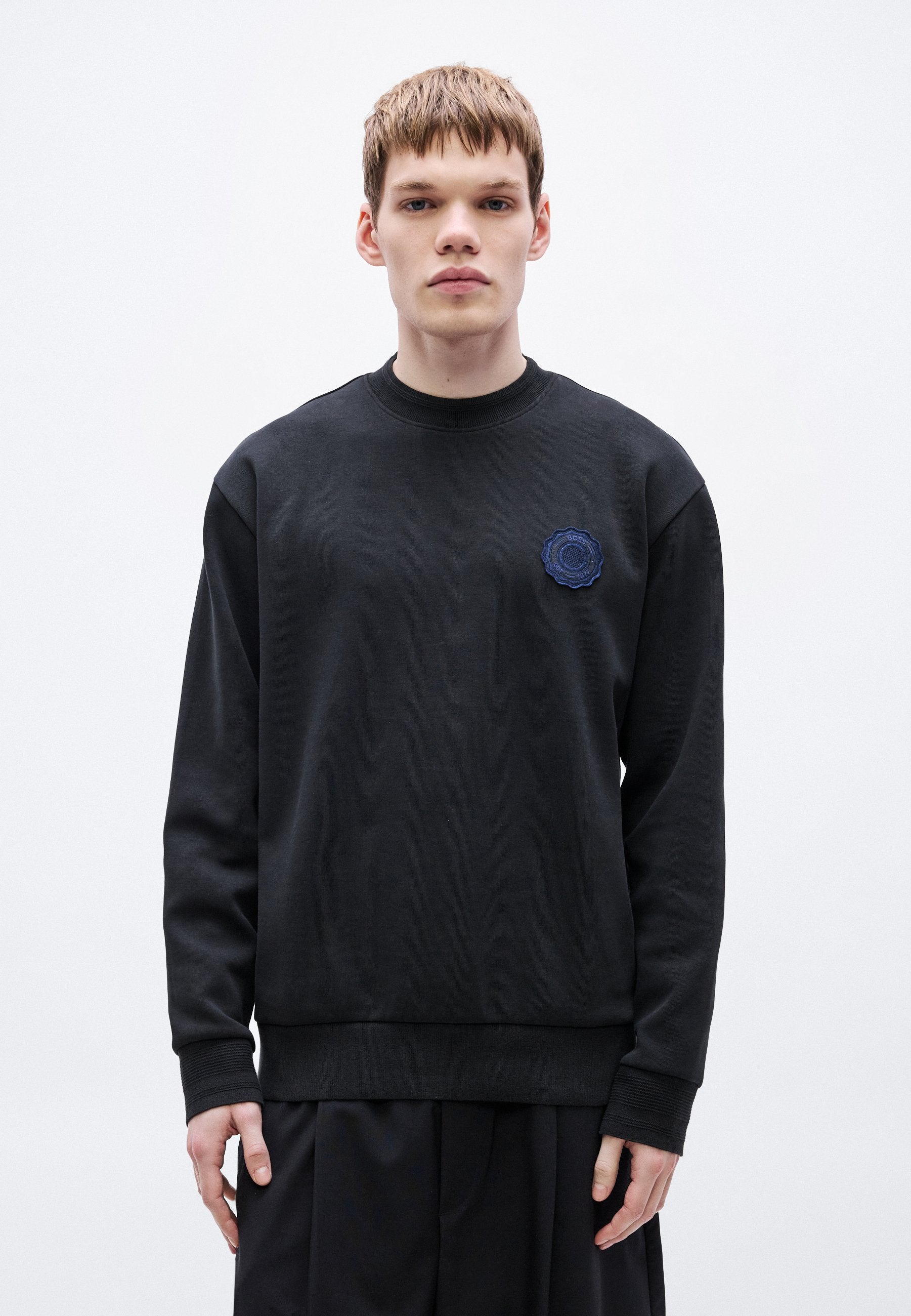 VARSITY - Sweatshirt - black