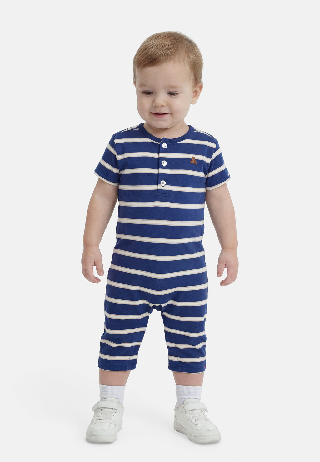 STRIPE UNISEX - Body - blue