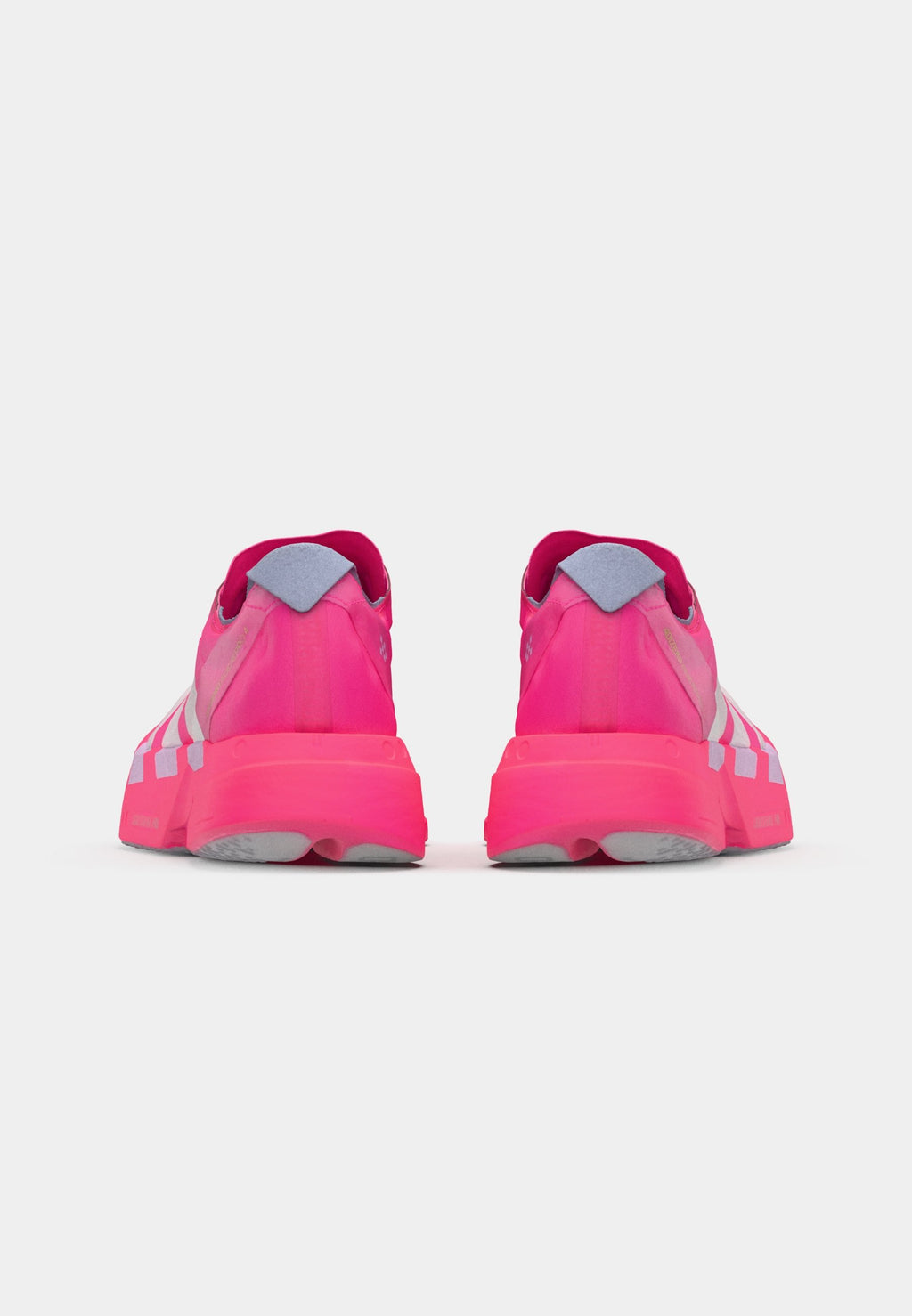 ADIZERO ADIOS PRO 4 - Road running shoes - shock pink metalic aurora plum