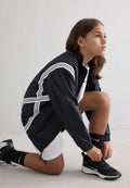 CROSSOVER - Training jacket - black/white