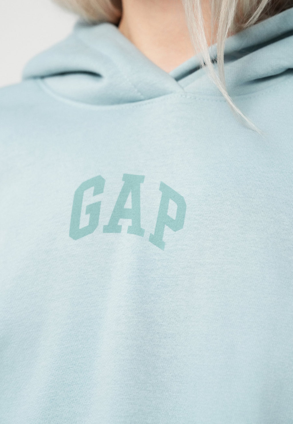 LOGO CROPPED - Hoodie - light autumn