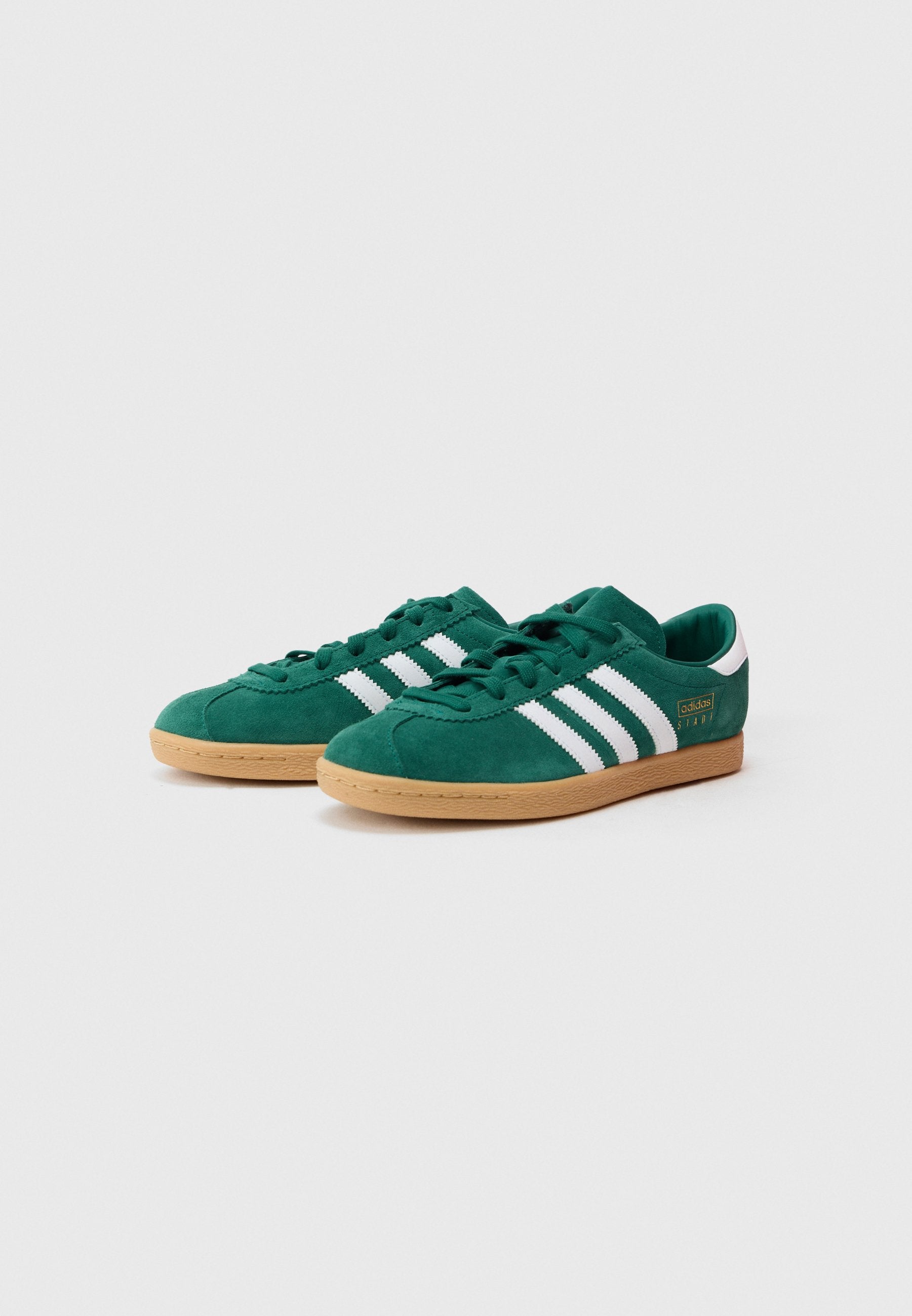 STADT UNISEX - Baskets basses - collegiate green/white/gold-coloured
