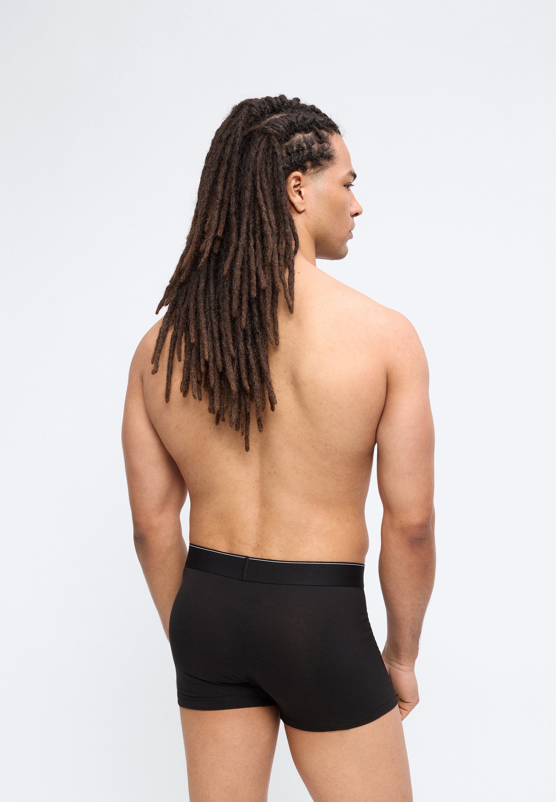 TRUNK CK X COTTON 3 PACK  - Trunks - black