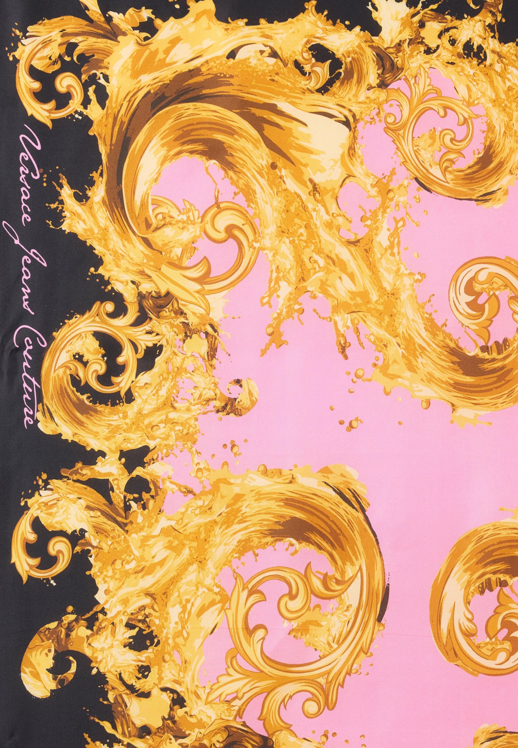 FOULARD UNISEX - Foulard - black/gold-coloured