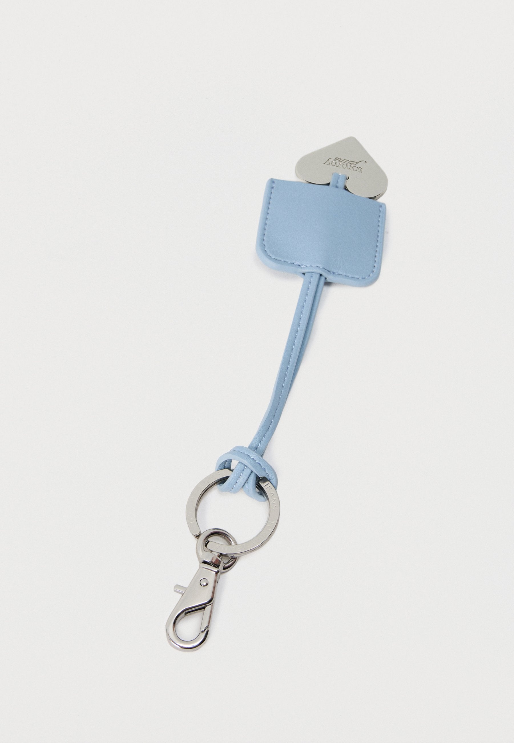 HEART CHARM - Keyring - silver-coloured