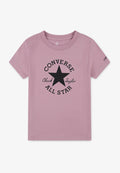 Print T-shirt - lotus pink