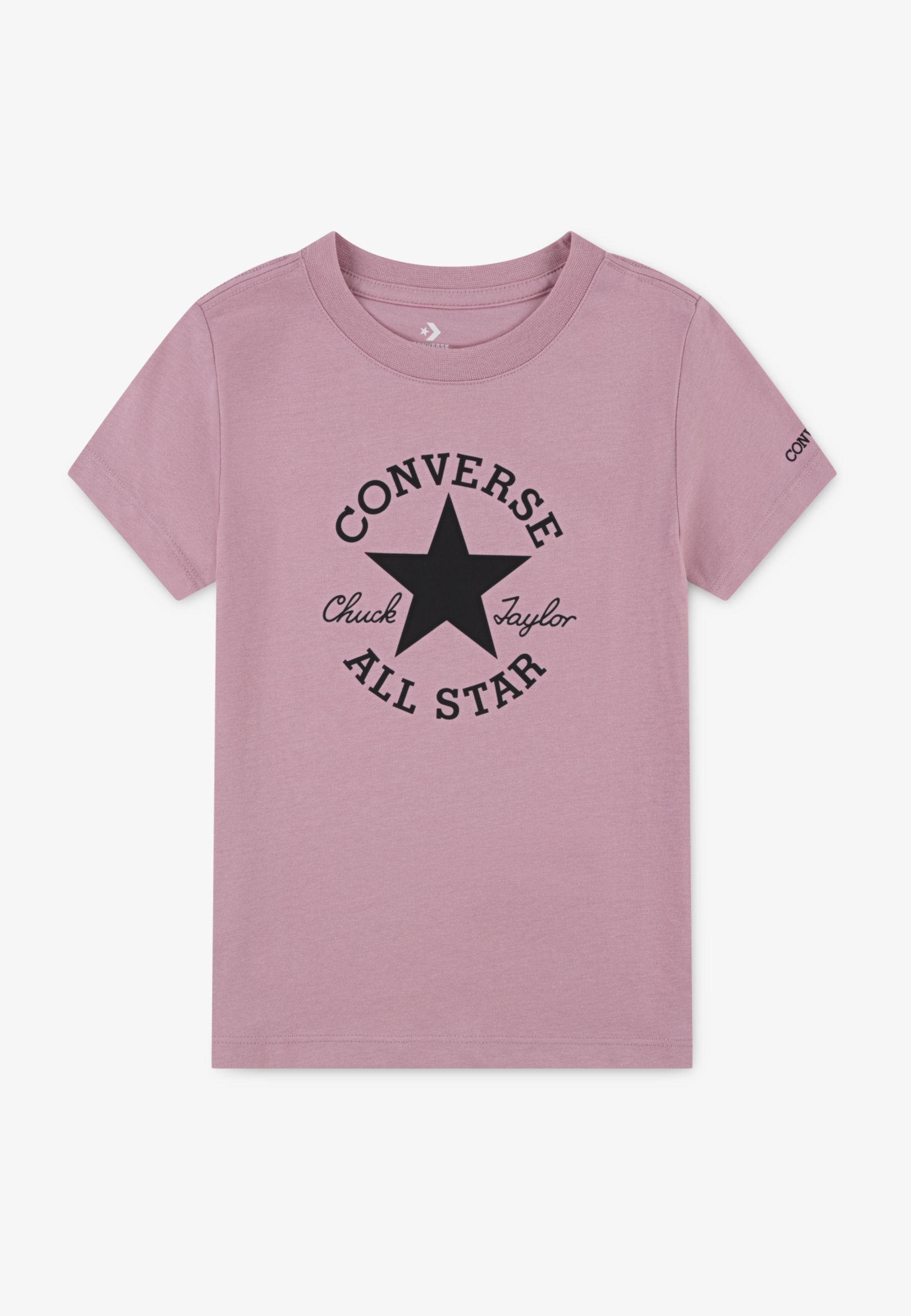 Print T-shirt - lotus pink