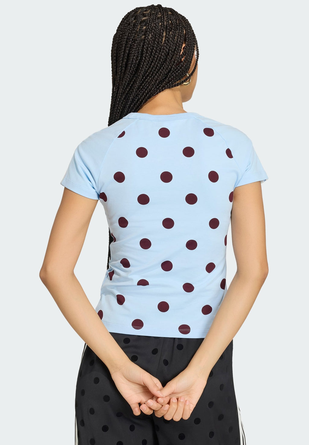 POLKA DOT CALI TEE - Print T-shirt - clear sky