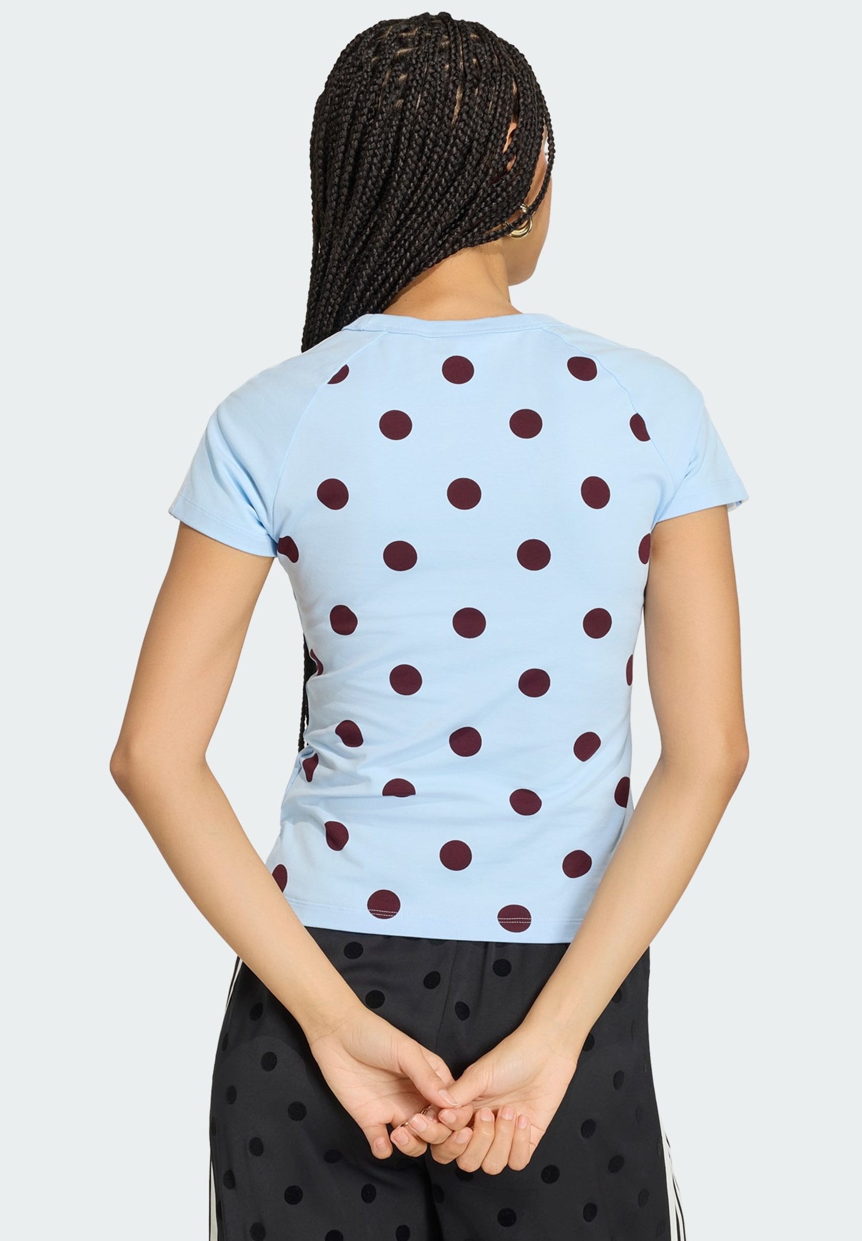 POLKA DOT CALI TEE - Print T-shirt - clear sky