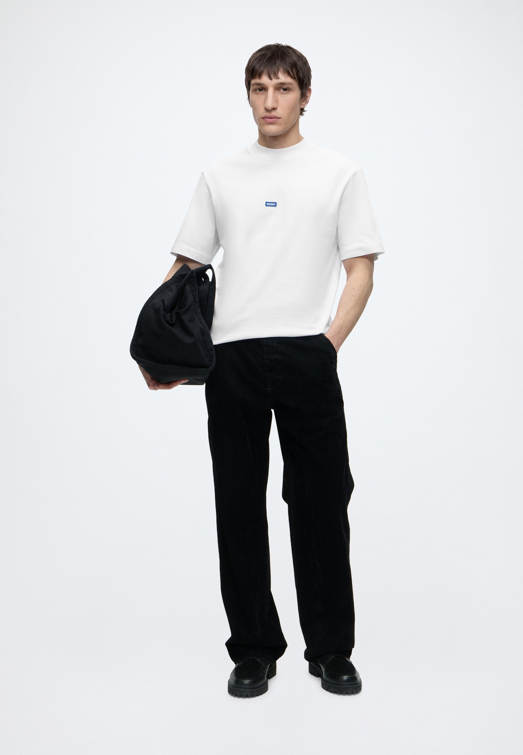 NIEROS - Basic T-shirt - white