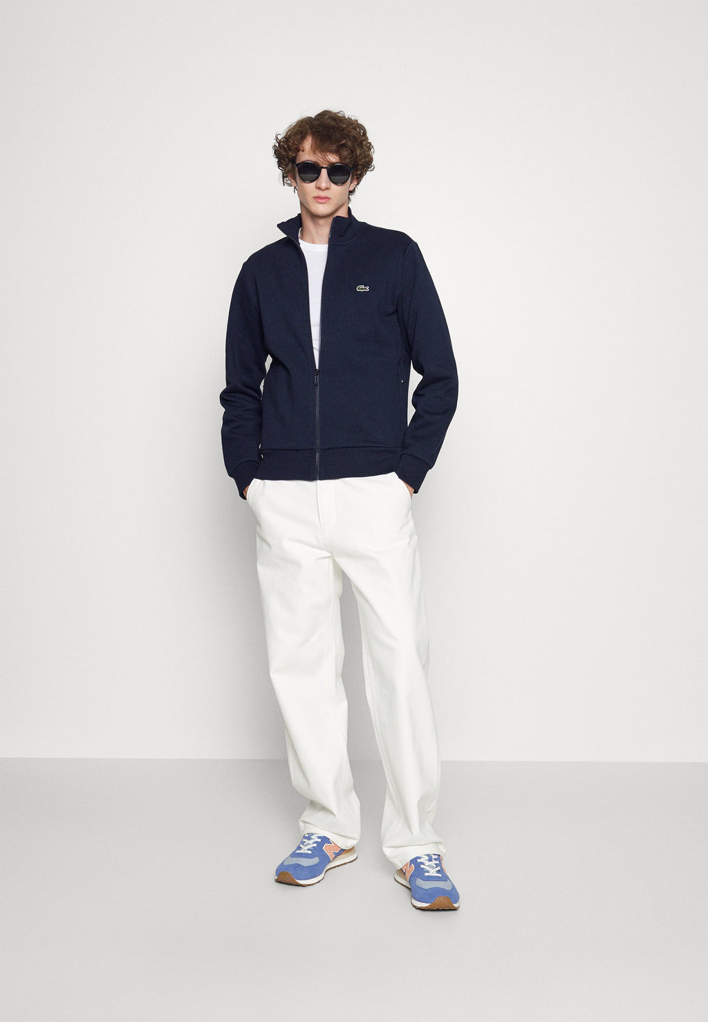 UNISEX - Zip-up sweatshirt - marine