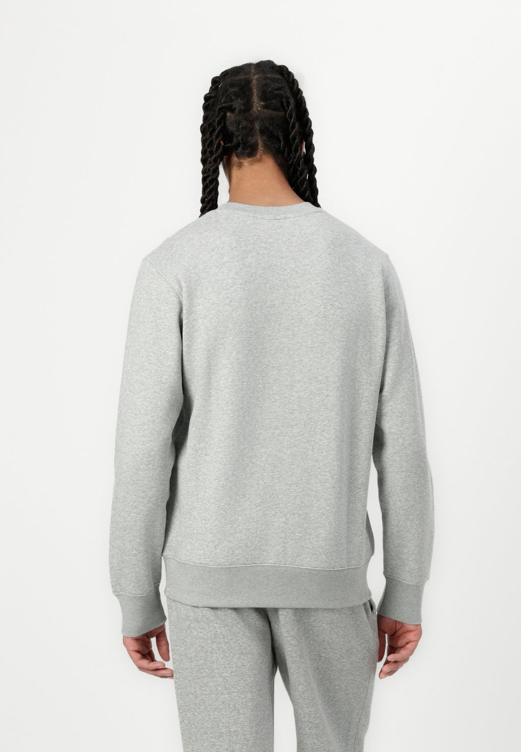 CLUB CREW - Sweatshirt - grey/white