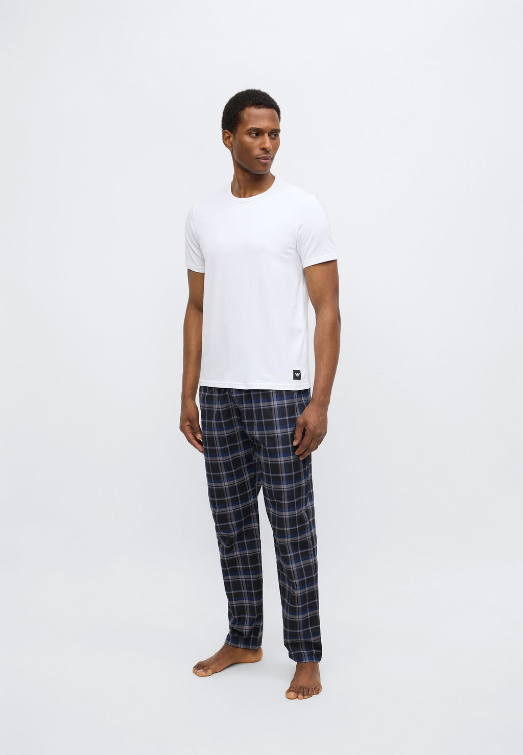 ESSENTIAL LOGOLABEL 2 PACK - Undershirt - ink/white