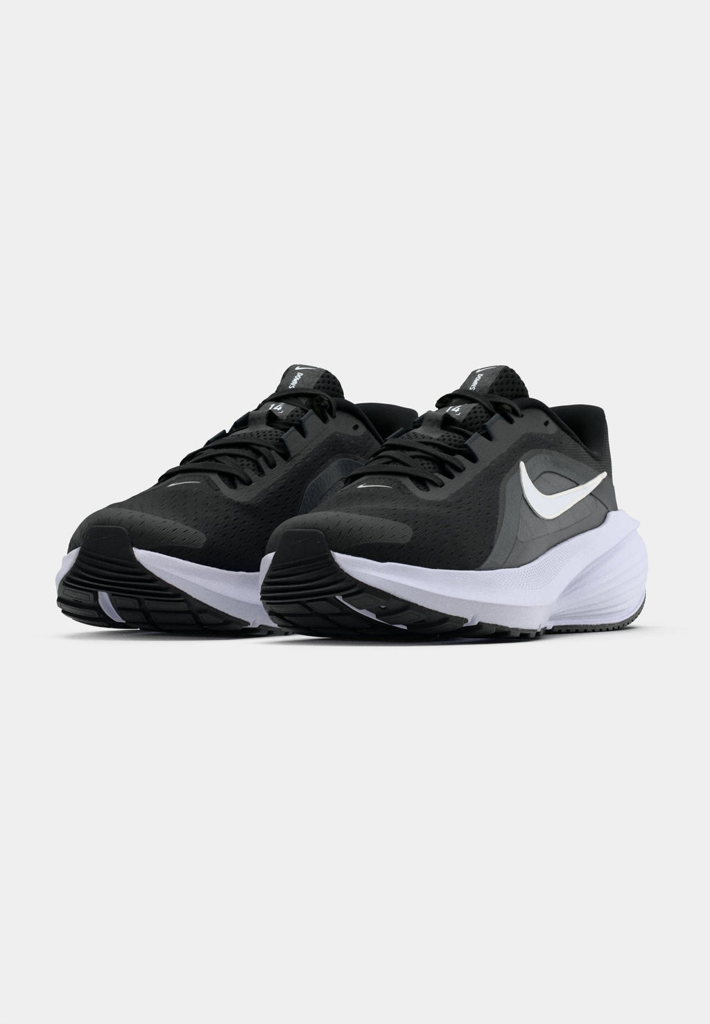 DOWNSHIFTER 14 - Road running shoes - black/white/anthracite/wolf grey