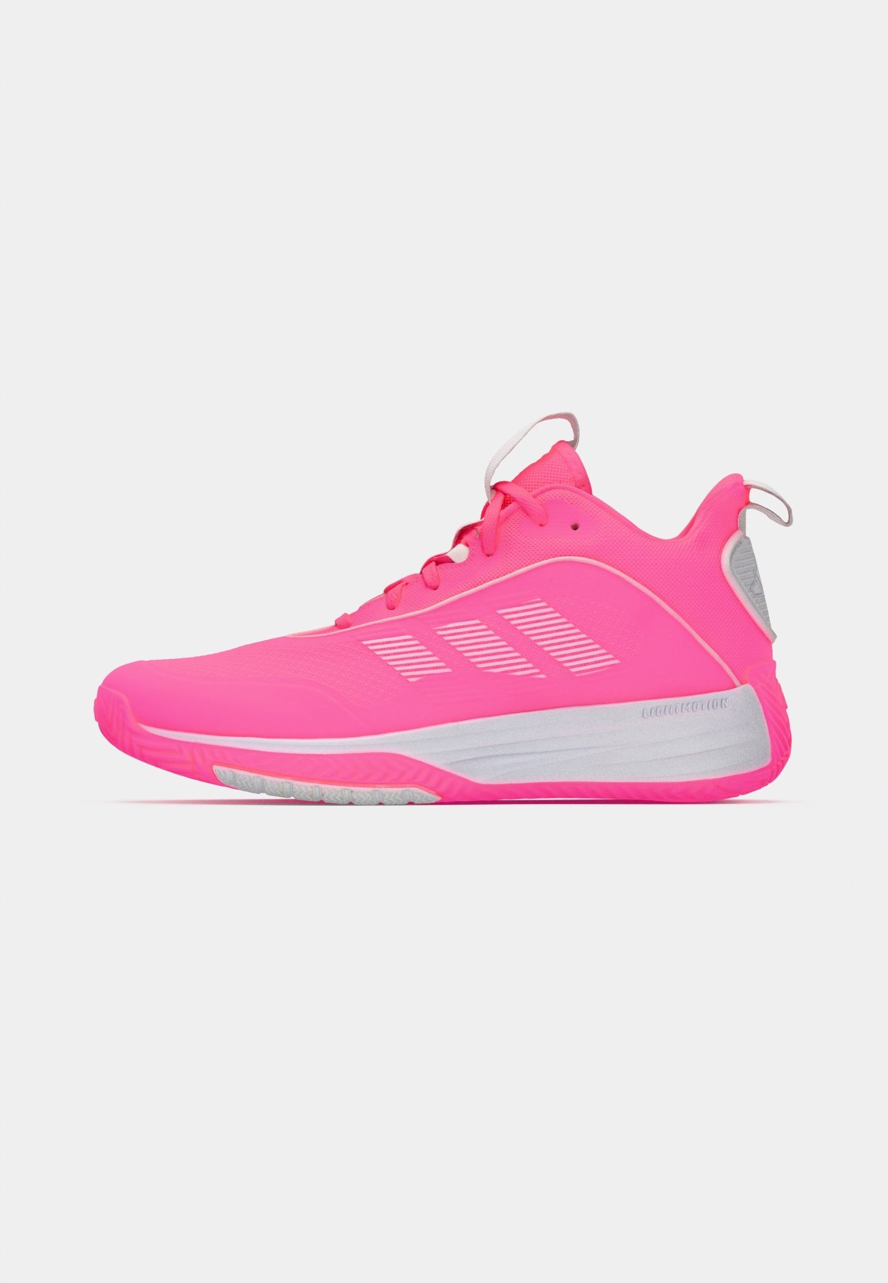 OWNTHEGAME 3.0 UNISEX - Basketball shoes - lucid pink/footwear white/lucid pink