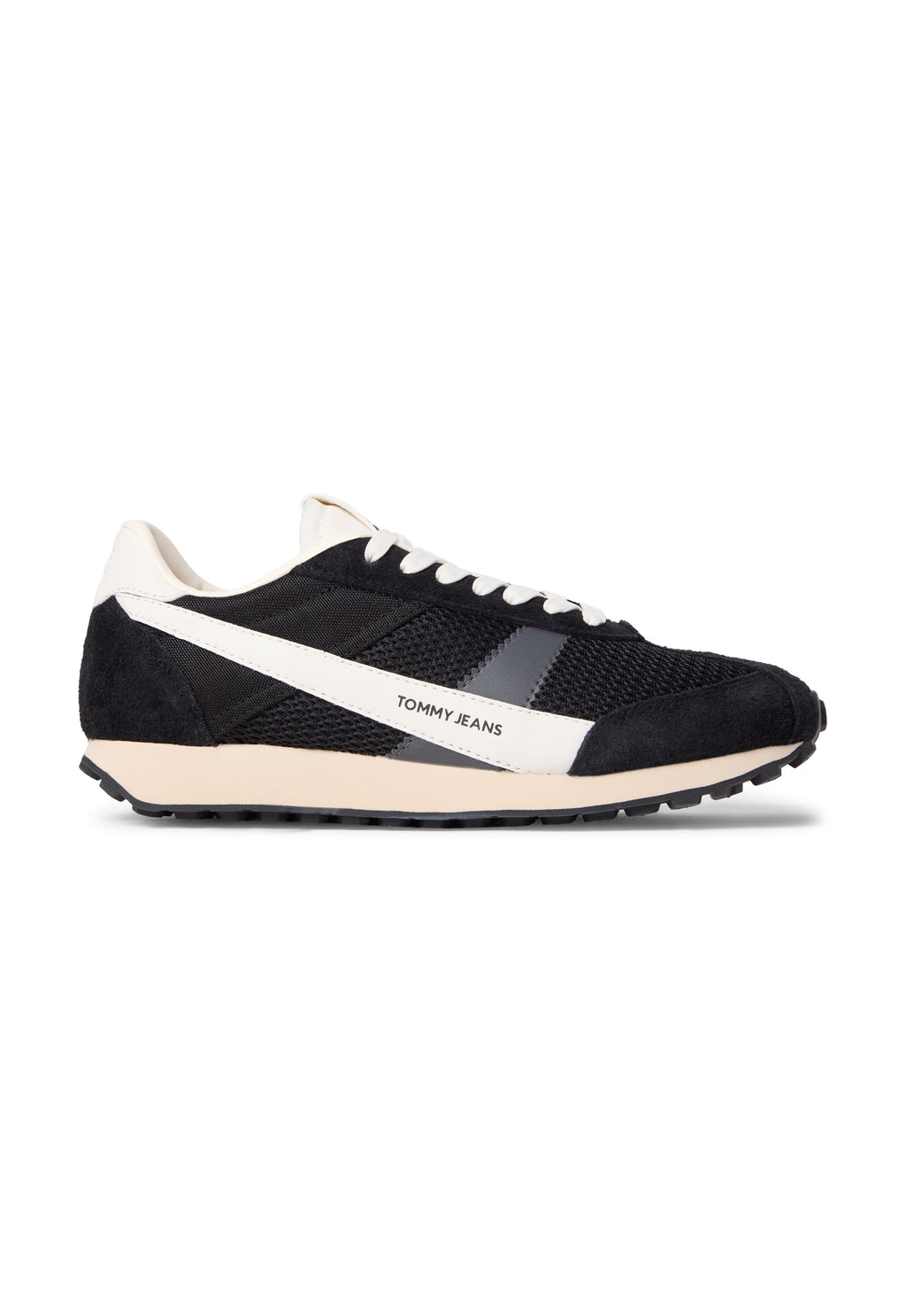 RETRO LEATHER ARCHIVE RUNNER TRAINERS - Trainers - black/ivory