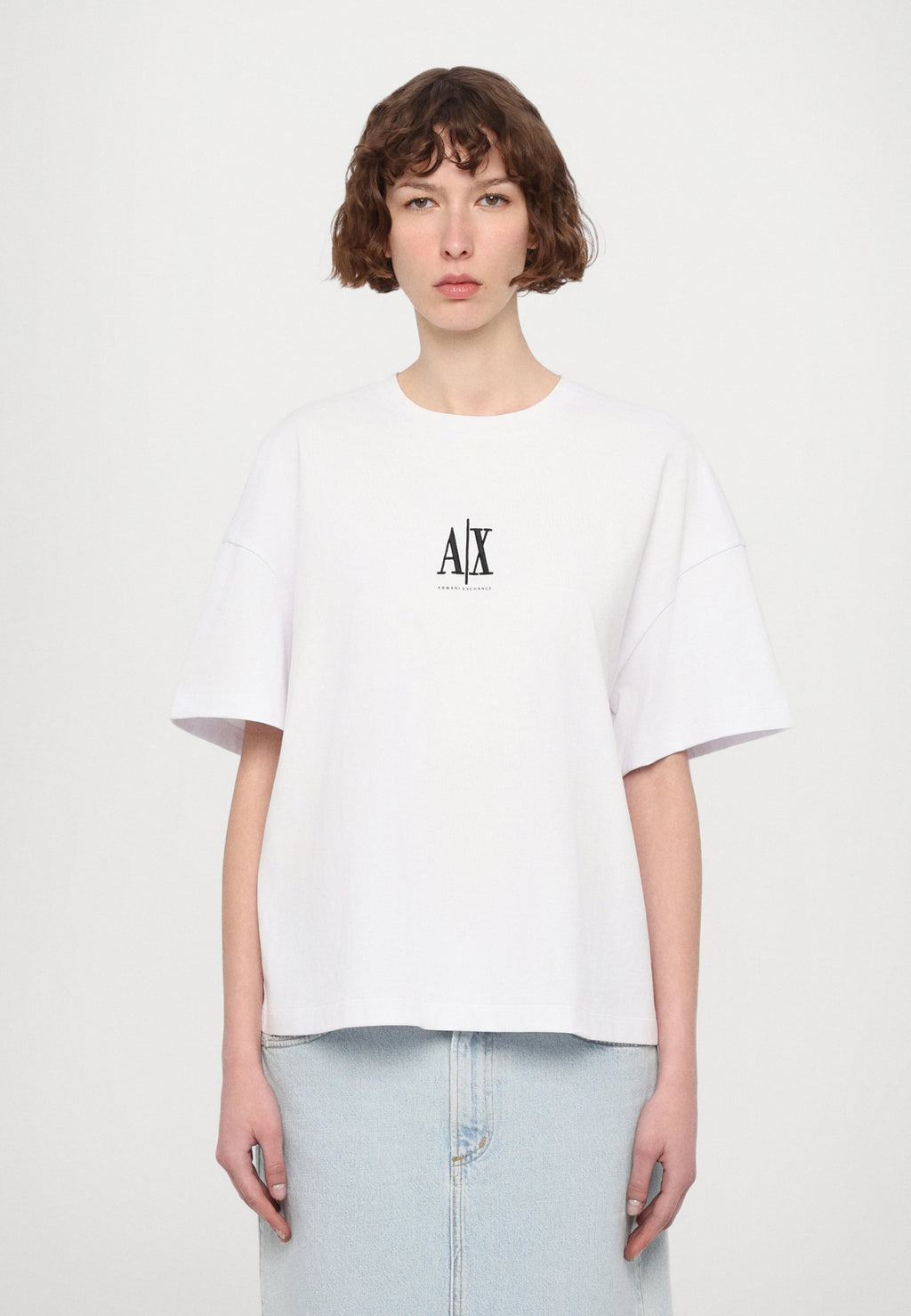 Print T-shirt - optic white