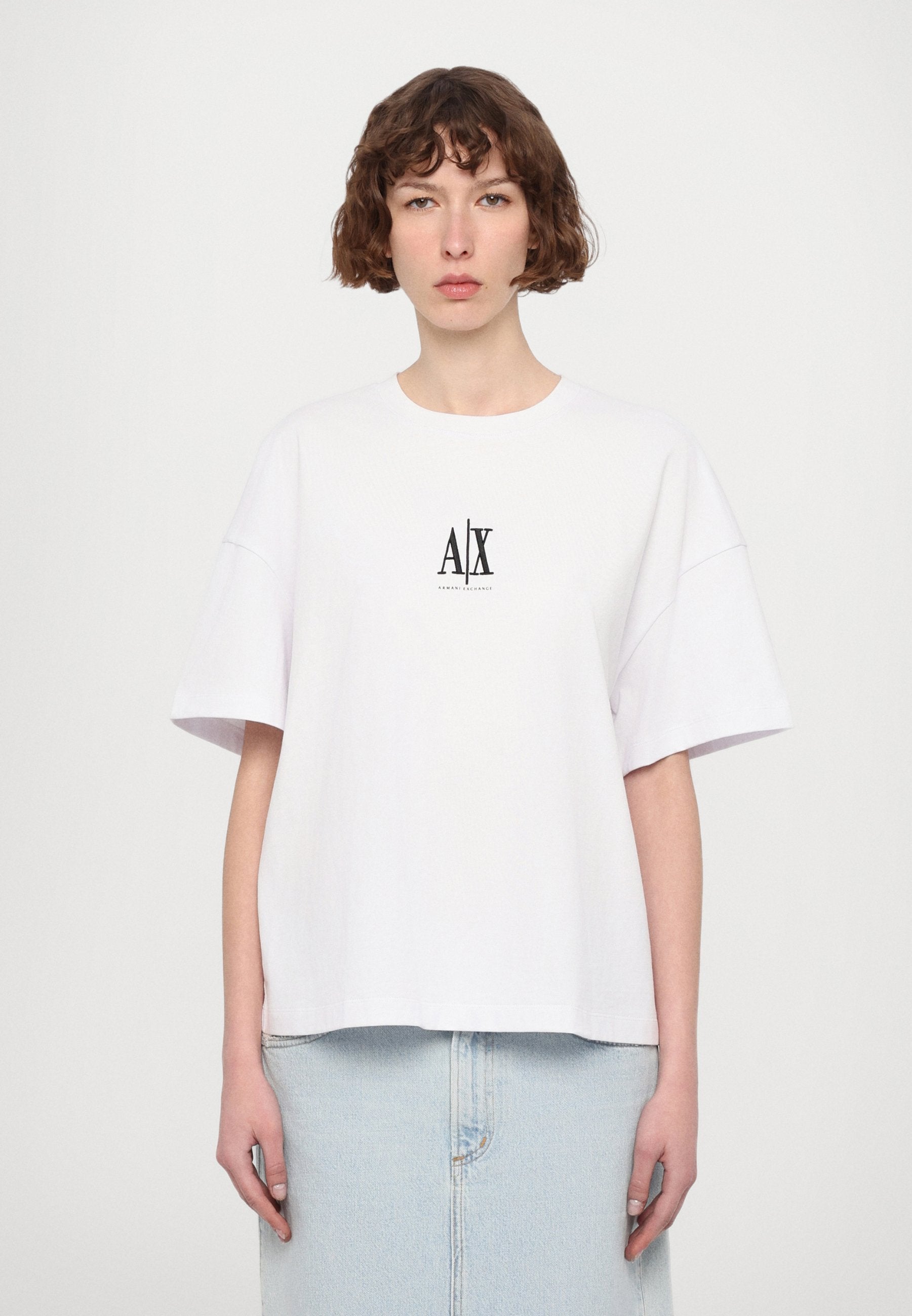 Print T-shirt - optic white