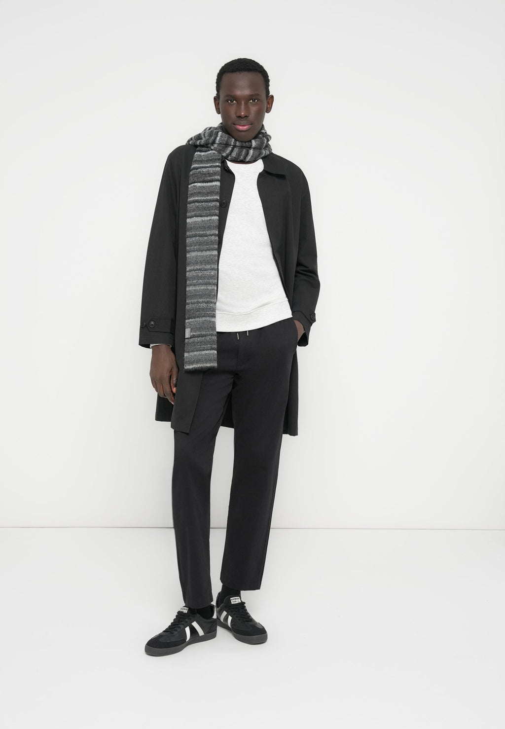 BLAMARLEY COAT - Trenchcoat - black