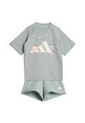 TIRO_NSTER T-SHIRT SET-INFANT UNISEX - Tracksuit - sage/white
