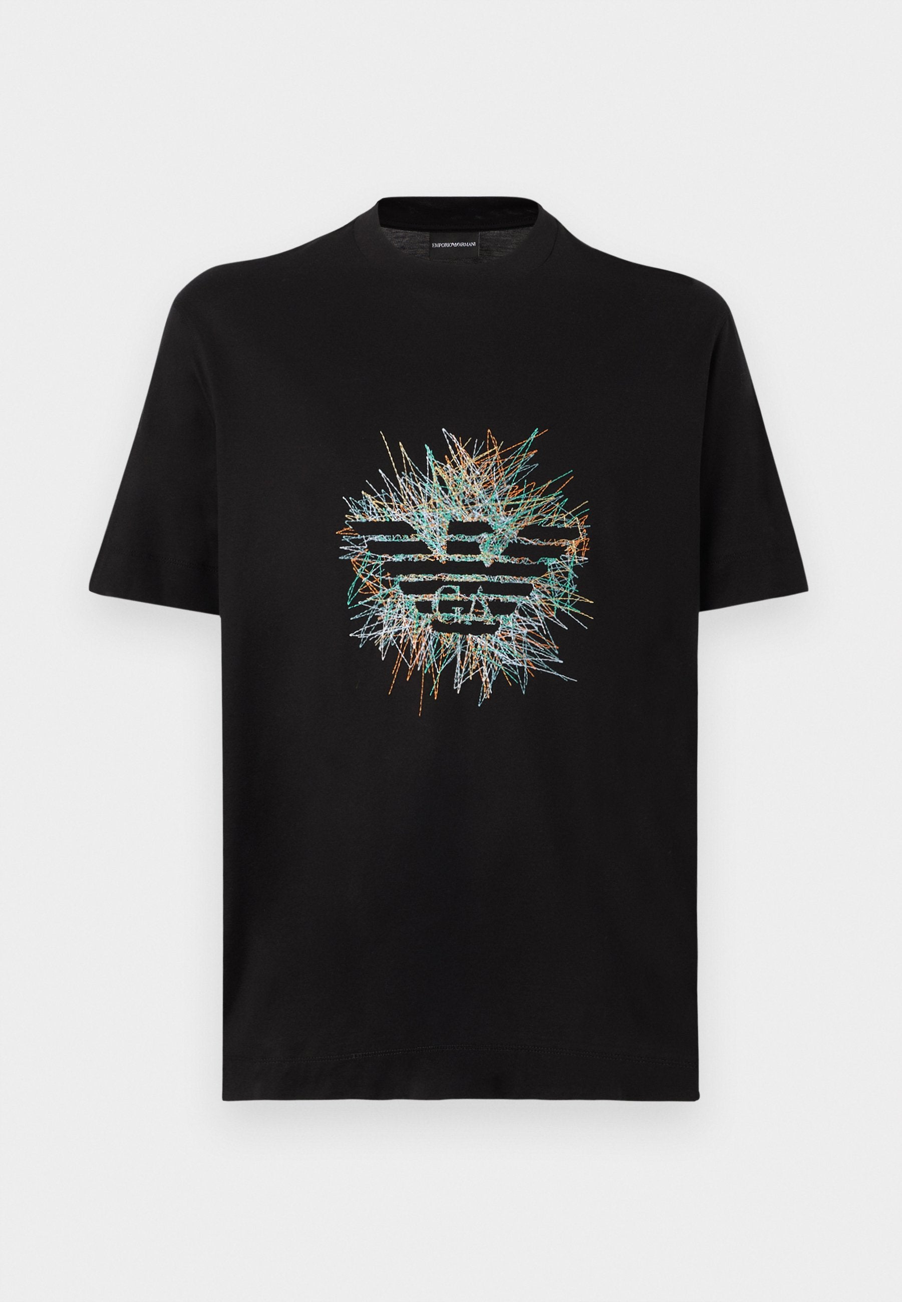 Print T-shirt - black beauty
