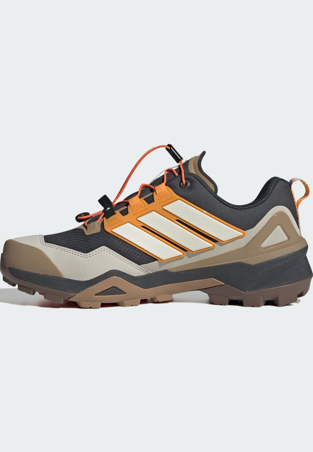 TERREX SKYCHASER GORE-TEX HIKING SHOES - Hiking shoes - carbon   off white   pure tangerine