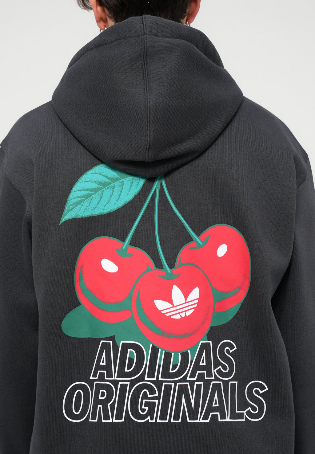 CHERRY UNISEX - Hoodie - black