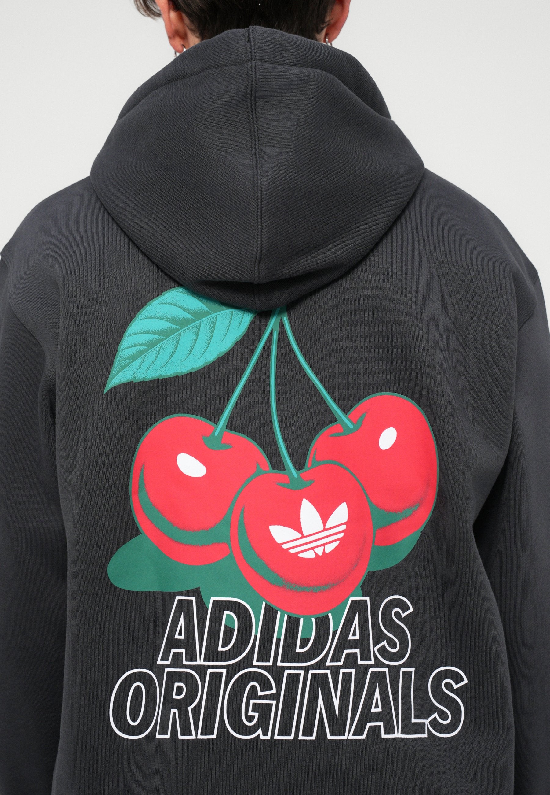 CHERRY UNISEX - Hoodie - black