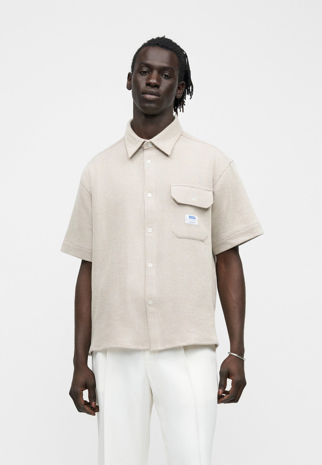 EBAFFINO - Shirt - open white
