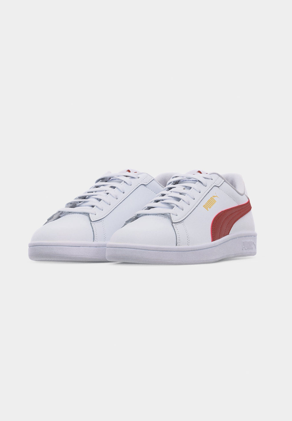SMASH 3.0 UNISEX - Trainers - white/bordeaux red