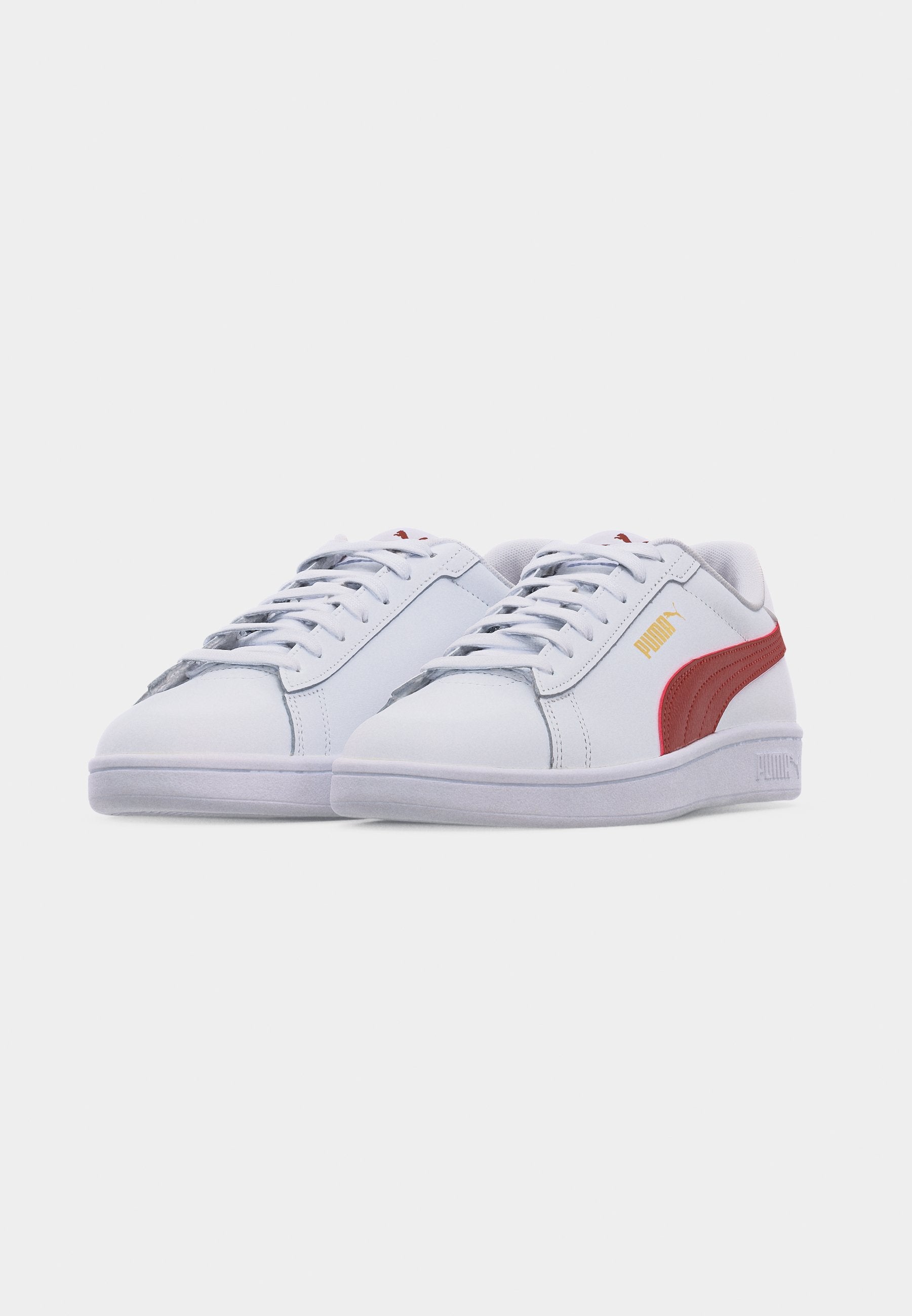 SMASH 3.0 UNISEX - Trainers - white/bordeaux red