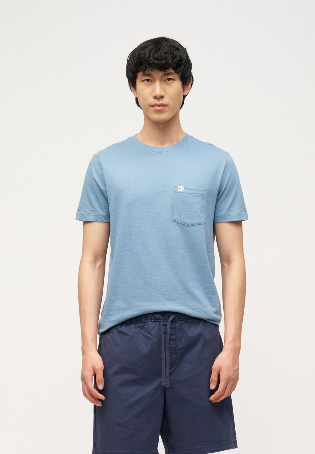 LOGO - Basic T-shirt - jasper blue