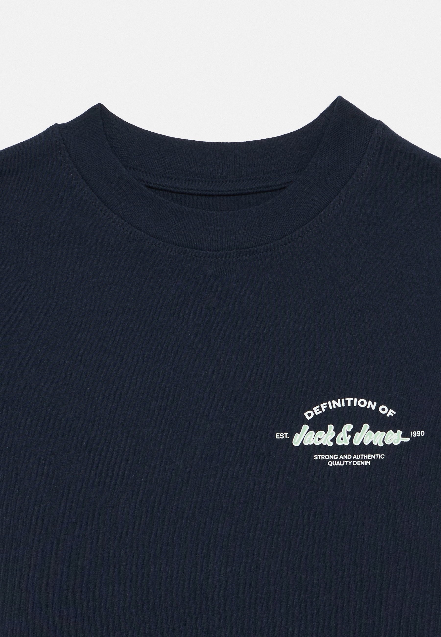 JJBRANDON TEE CREW NECK 3 PACK - Basic T-shirt - bright white/celestial blue/navy blazer