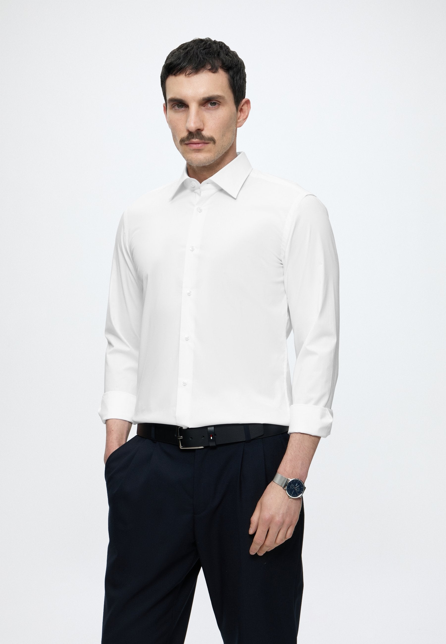 HANK - Formal shirt - white