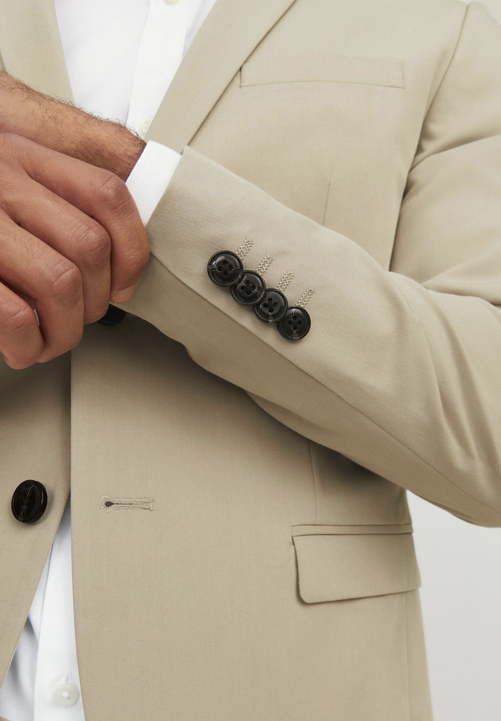 JPRFRANCO SUIT NOOS SET - Takım Elbise - %100 kaşmir kesim:süper dar kesim