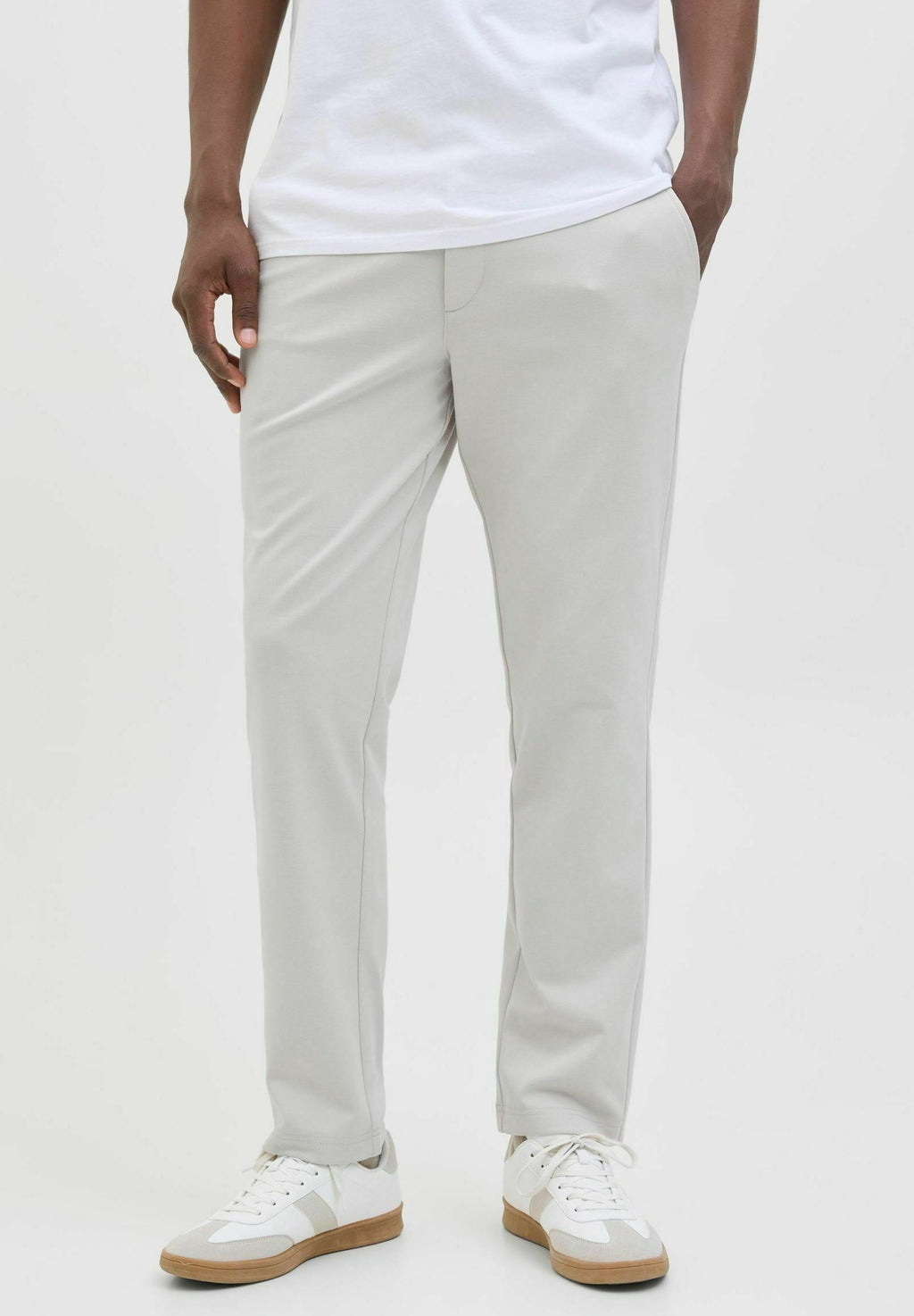Chino Coupe Slim - Pantalon - blanc cassé