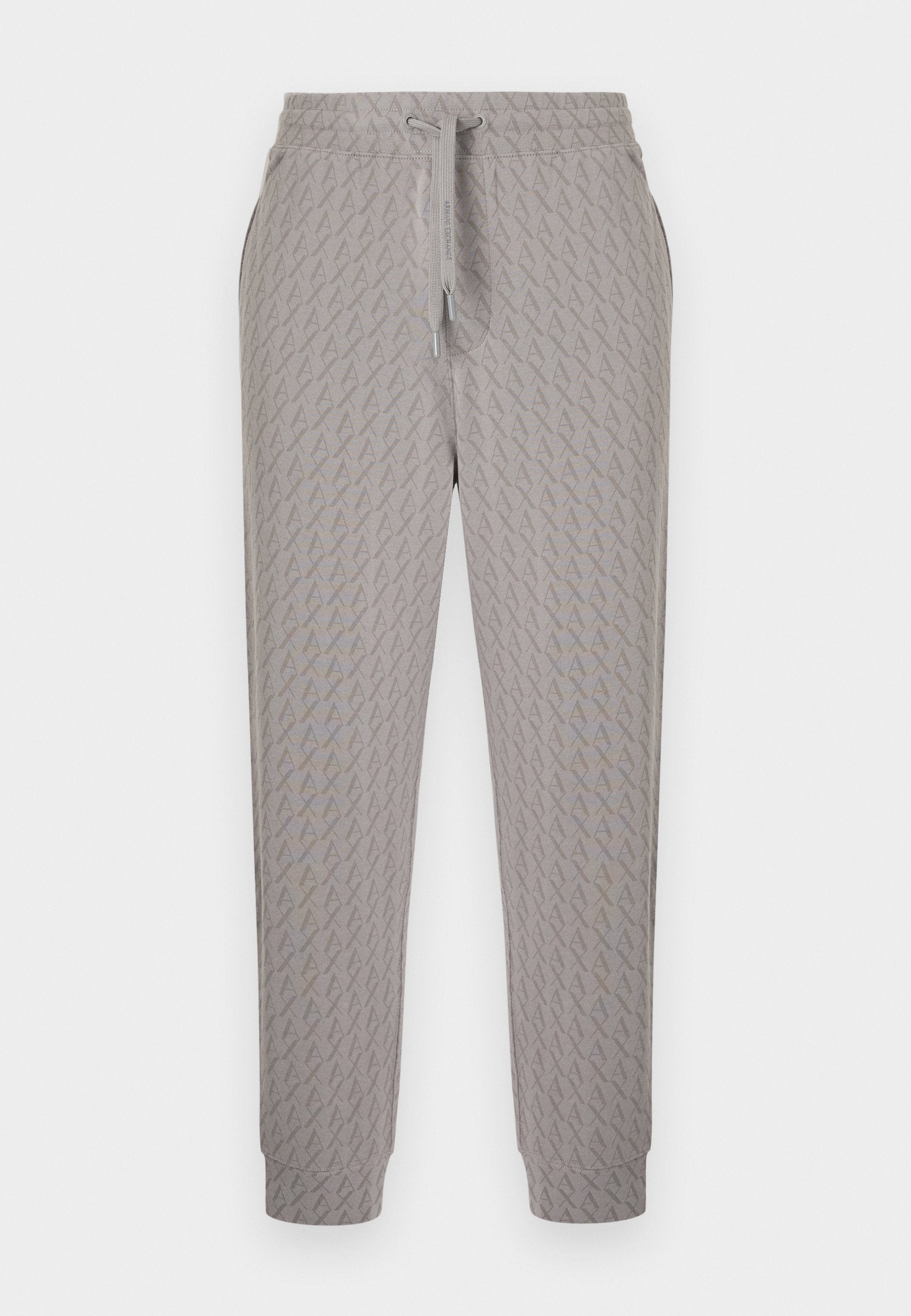 AX LOGO JOGGER PANTS - Tracksuit bottoms - chiseled stone