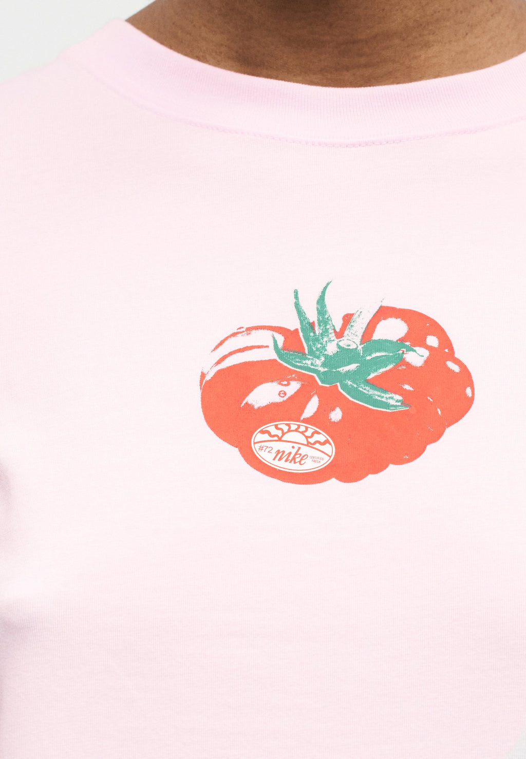 TEE - Print T-shirt - pink foam