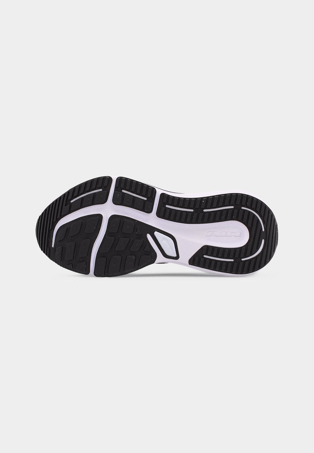 AIR WINFLO 12 - Road running shoes - black/white/dark smoke grey
