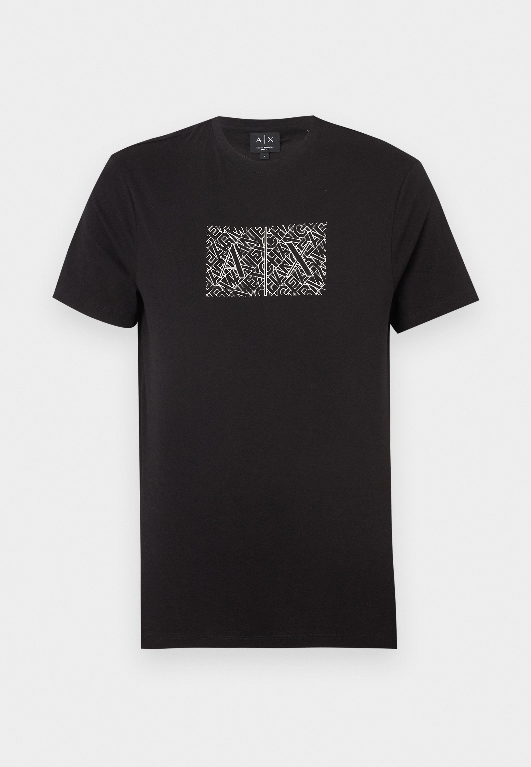 T-SHIRT SLIM FIT - Print T-shirt - black