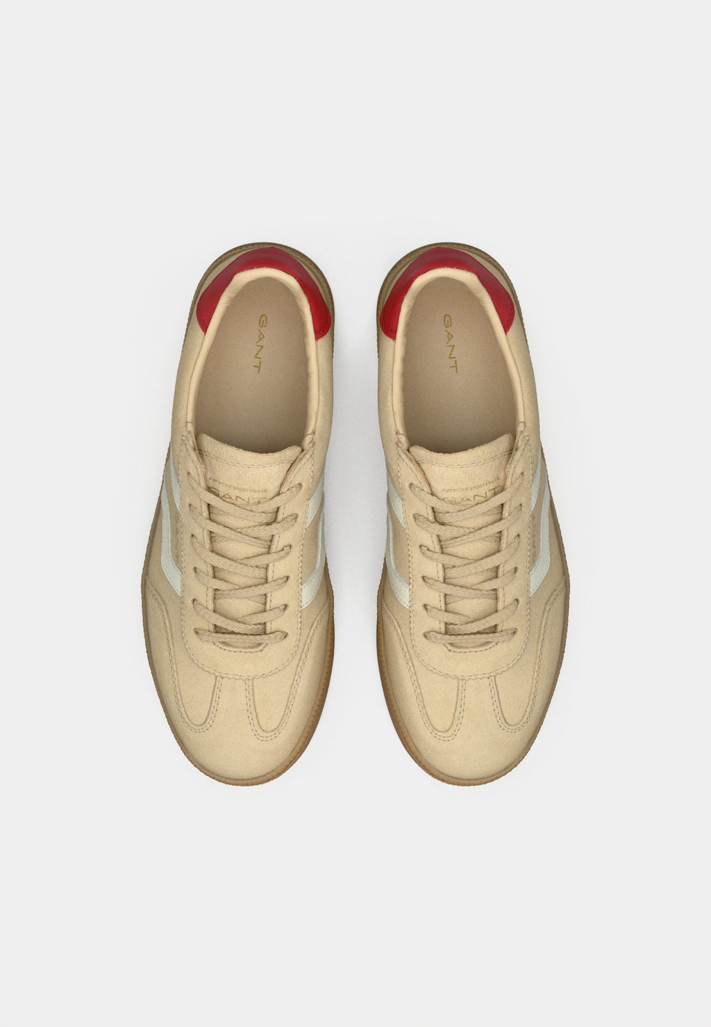 CUZIMA - Trainers - beige/red